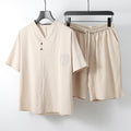 Loose Linen Menswear Clothing Two-piece Set
