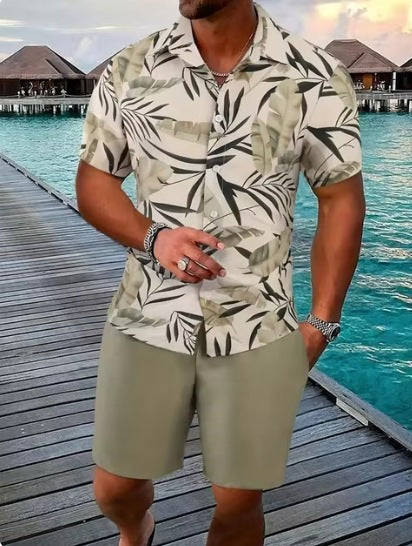 European And American Summer Menswear Shirt Casual Loose